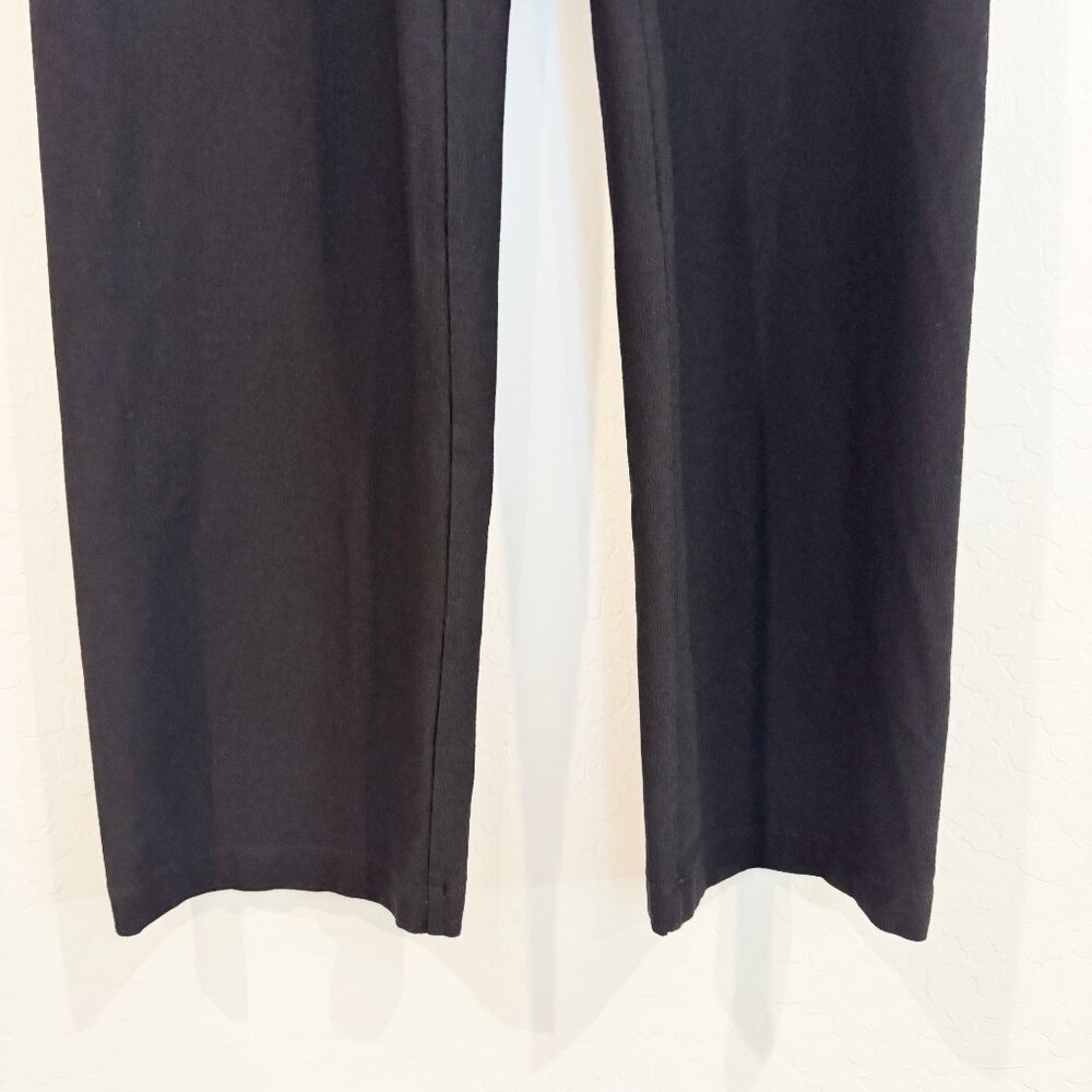 Eileen‎ Fisher System Washable Stretch Crepe Straight Pants Office Work Black XS - Picture 5 of 11